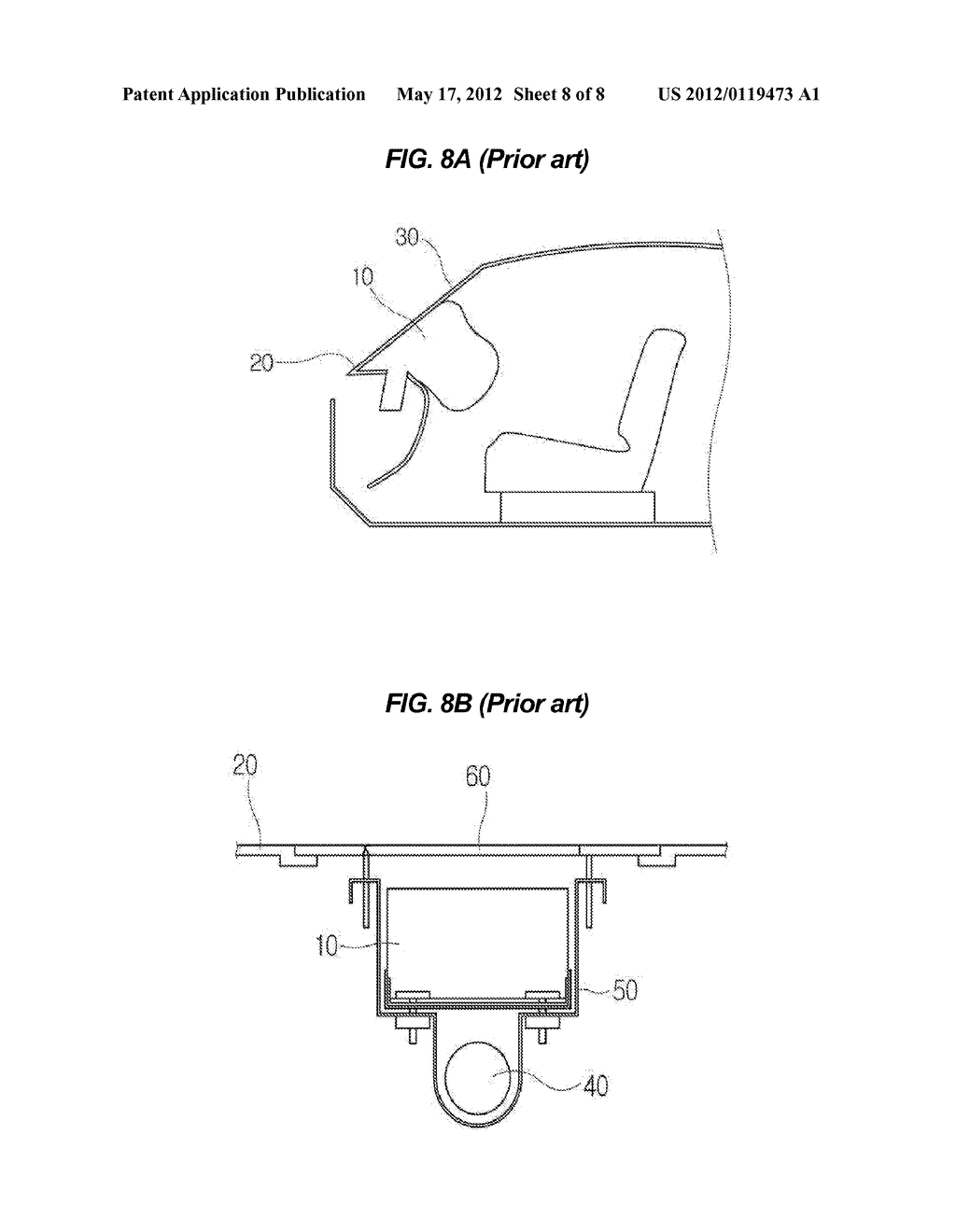 ROOF AIRBAG APPARATUS FOR VEHICLE - diagram, schematic, and image 09