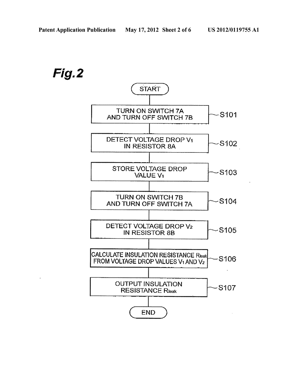 INSULATION RESISTANCE MEASUREMENT DEVICE AND INSULATION RESISTANCE     MEASUREMENT METHOD - diagram, schematic, and image 03