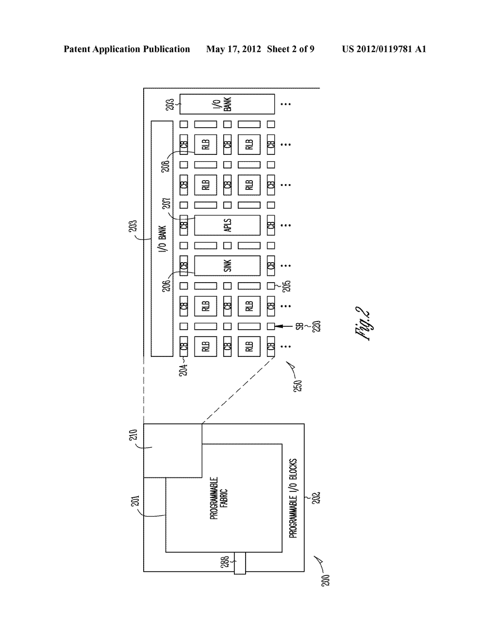 RECONFIGURABLE LOGIC FABRICS FOR INTEGRATED CIRCUITS AND SYSTEMS AND     METHODS FOR CONFIGURING RECONFIGURABLE LOGIC FABRICS - diagram, schematic, and image 03