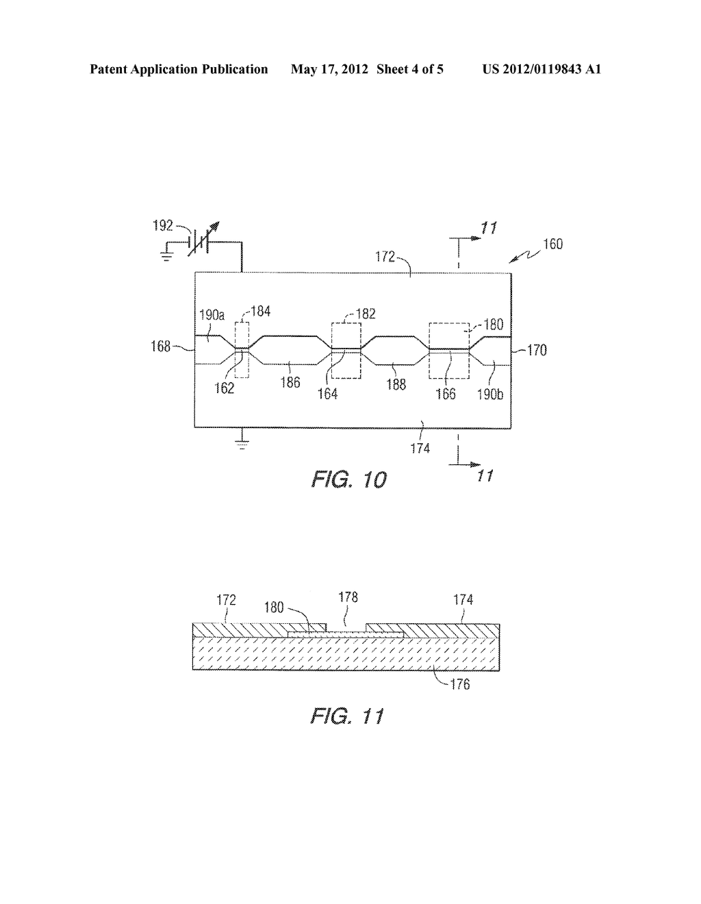 TUNABLE MICROWAVE DEVICES WITH AUTO ADJUSTING MATCHING CIRCUIT - diagram, schematic, and image 05