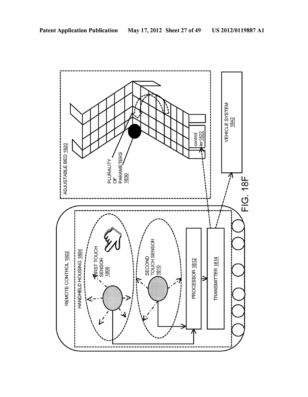 SYSTEM OF TWO-WAY WIRELESS ADJUSTABLE BED CONTROL VIA A HOME NETWORK - diagram, schematic, and image 28