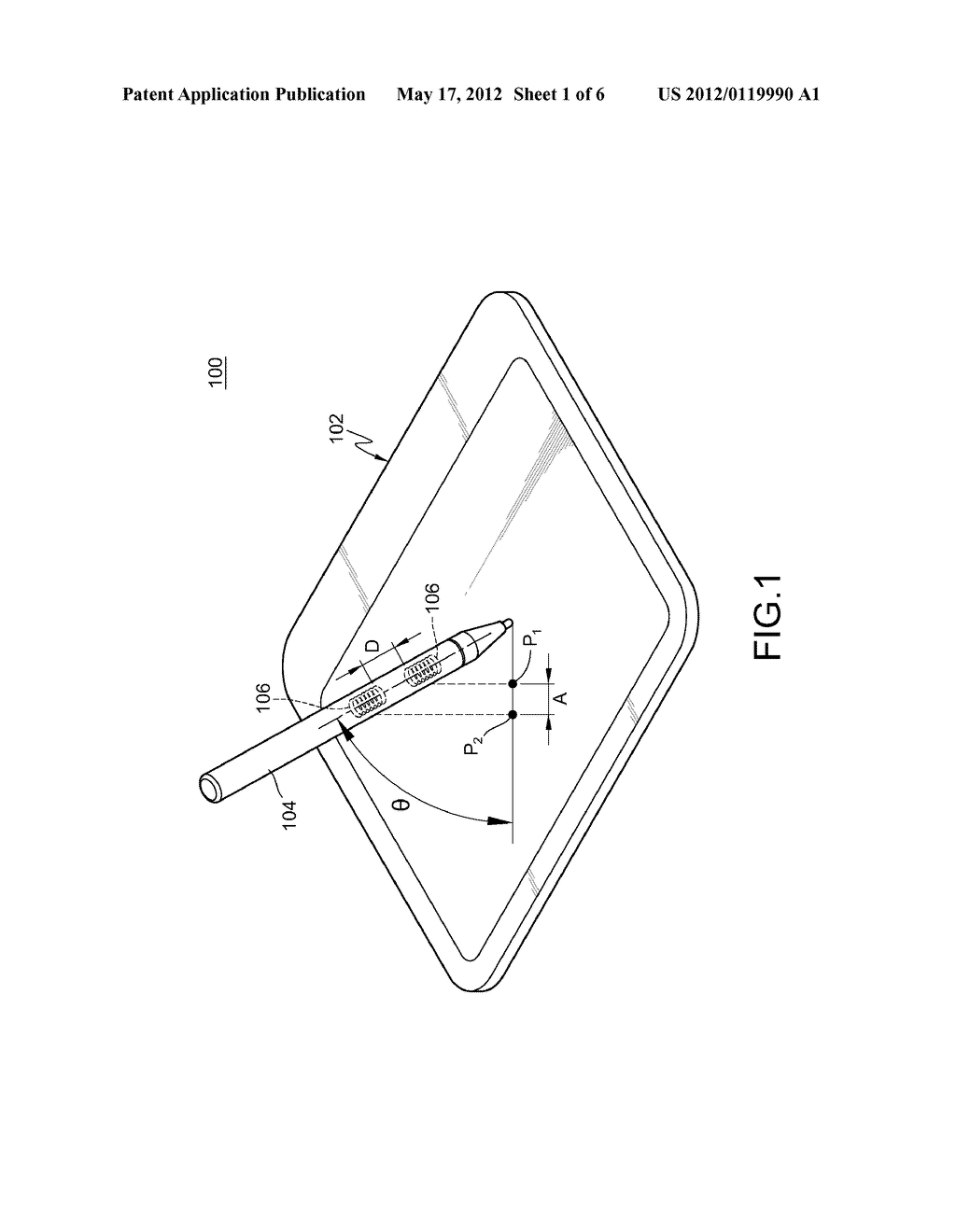 POINTER CONTROL DEVICE, SYSTEM AND METHOD - diagram, schematic, and image 02