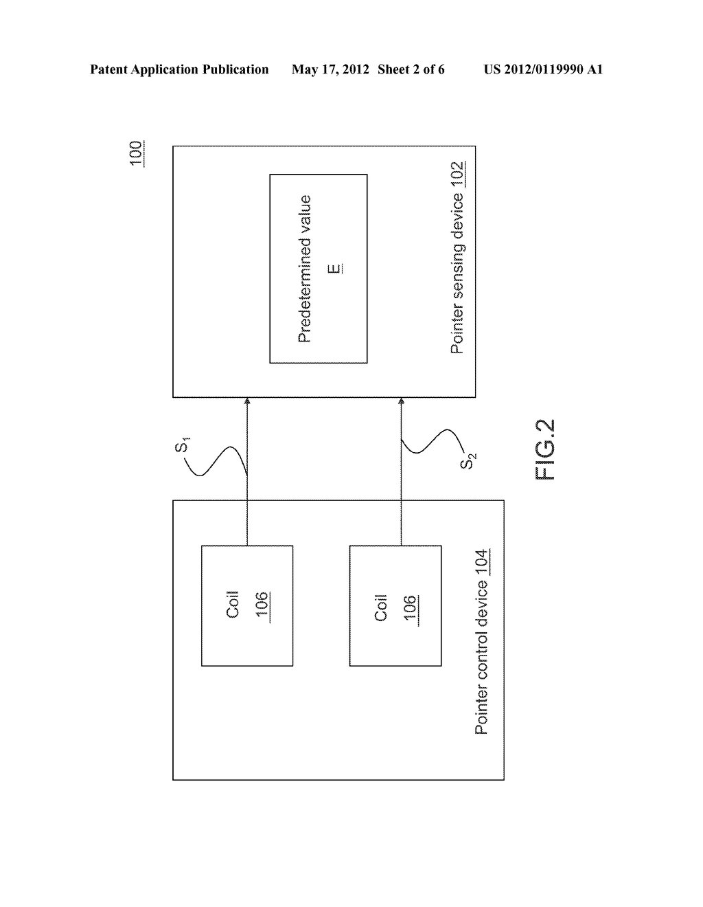 POINTER CONTROL DEVICE, SYSTEM AND METHOD - diagram, schematic, and image 03