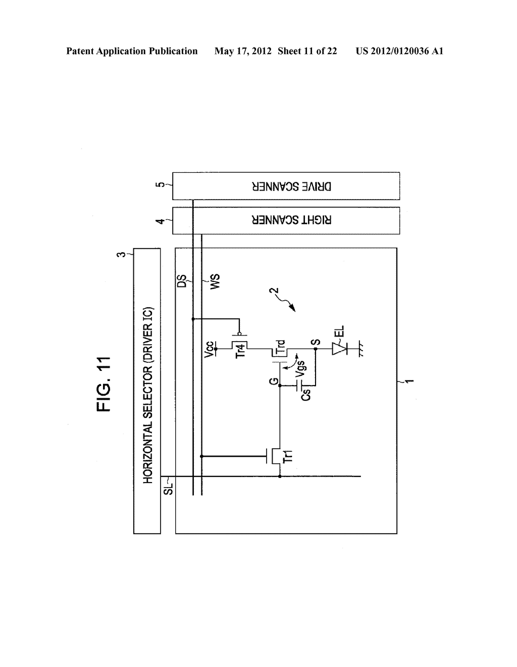 DISPLAY APPARATUS, METHOD OF DRIVING A DISPLAY, AND ELECTRONIC DEVICE - diagram, schematic, and image 12