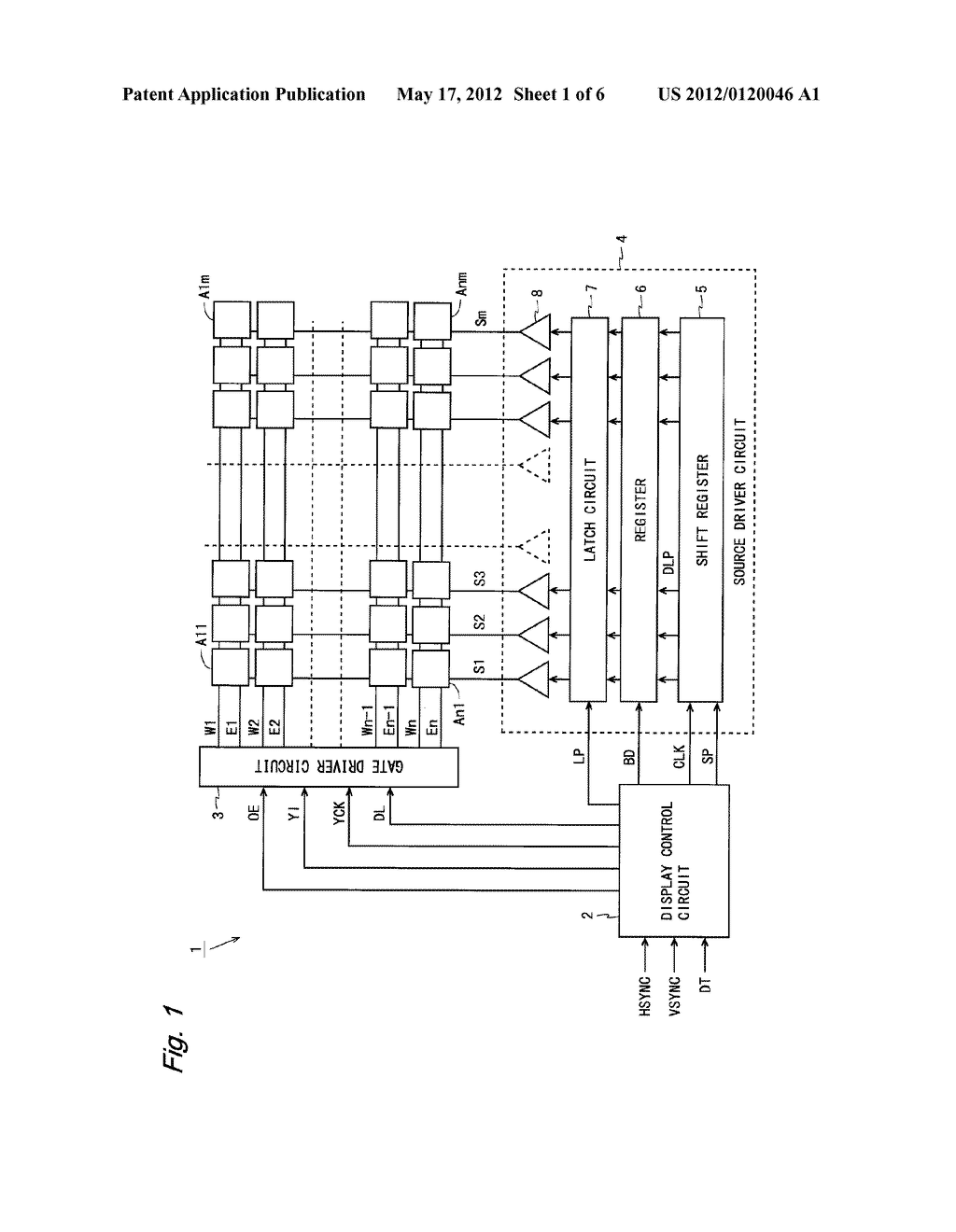 DISPLAY DEVICE AND METHOD FOR DRIVING THE SAME - diagram, schematic, and image 02