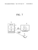 COMPUTER, MONITOR, RECORDING MEDIUM, AND METHOD FOR PROVIDING 3D IMAGE     THEREOF diagram and image