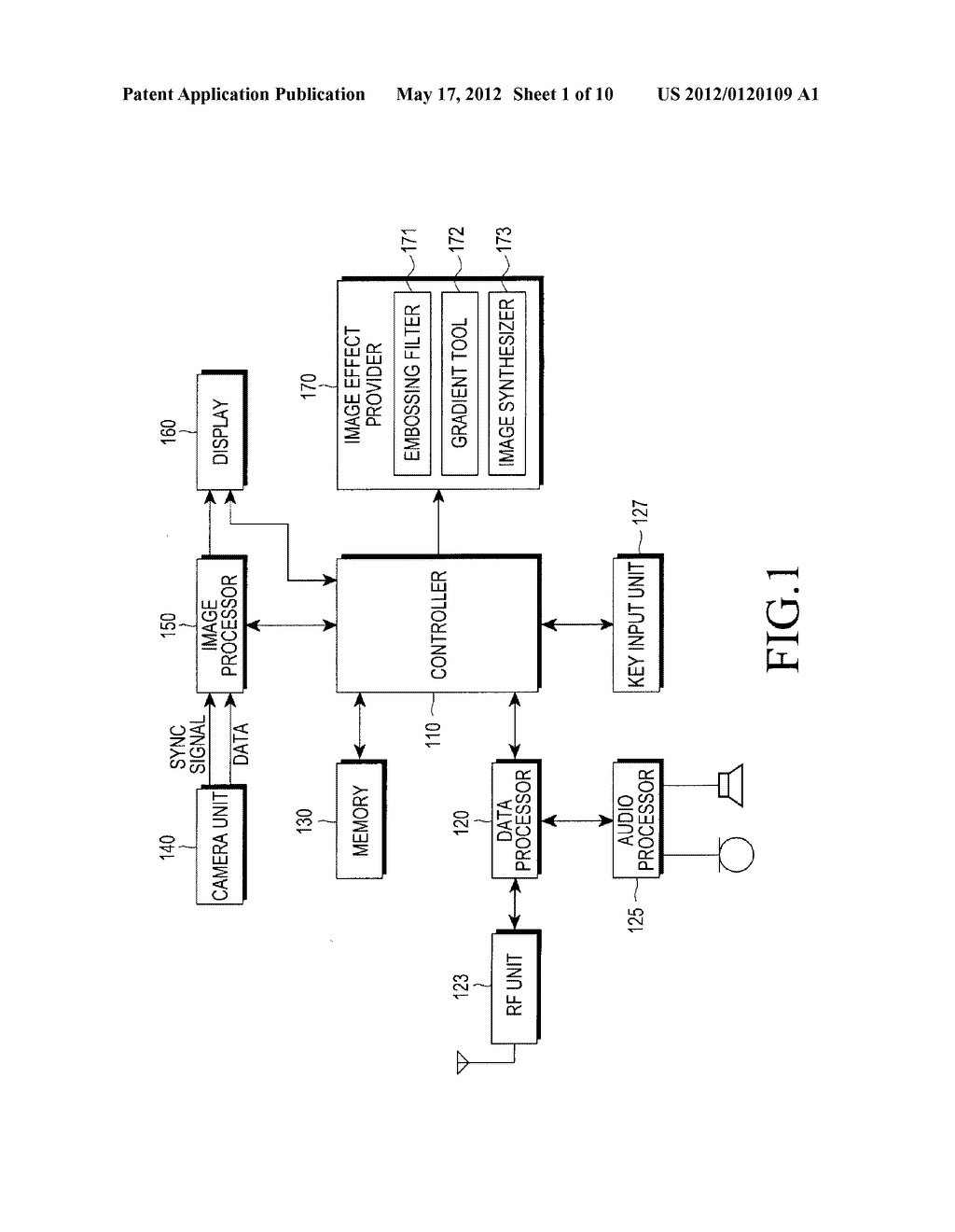 APPARATUS AND METHOD FOR PROVIDING IMAGE EFFECT IN MOBILE TERMINAL - diagram, schematic, and image 02