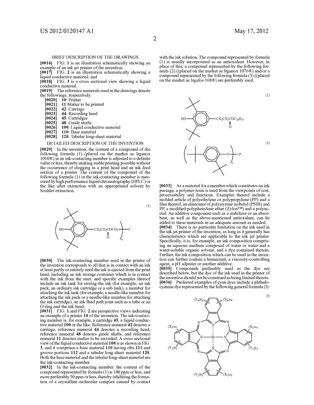 Ink Jet Printer, Ink Jet Recording Method, and Recorded Matter - diagram, schematic, and image 06