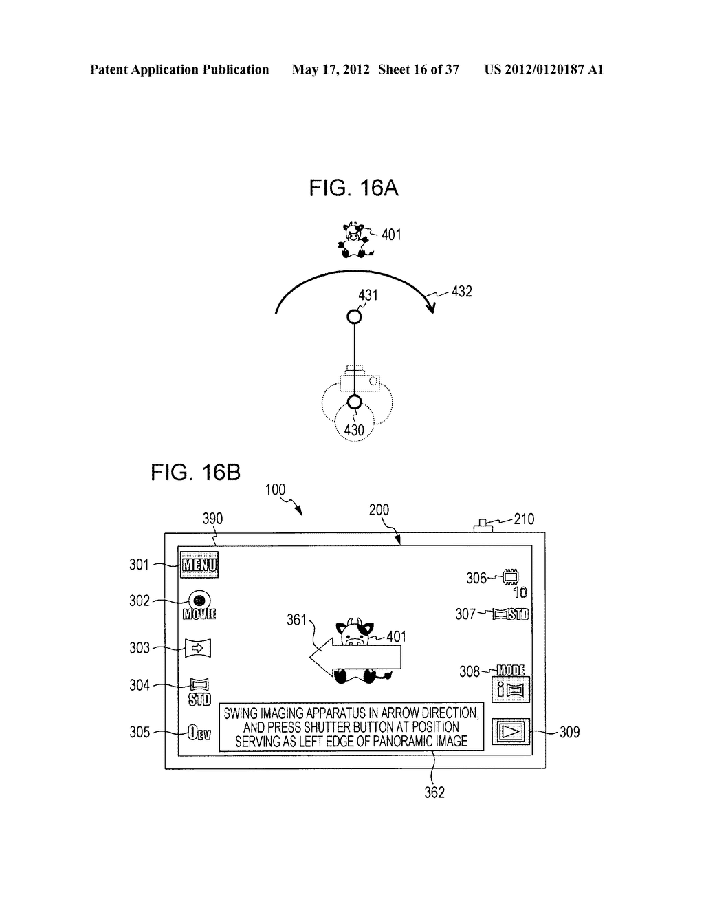 IMAGING APPARATUS, IMAGING DISPLAY CONTROL METHOD, AND PROGRAM - diagram, schematic, and image 17