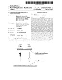 METHOD, TV SET FOR DISPLAYING 3D IMAGE AND GLASSES diagram and image