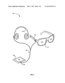 3D SHUTTER GLASSES SYNCHRONIZATION SIGNAL THROUGH STEREO HEADPHONE WIRES diagram and image