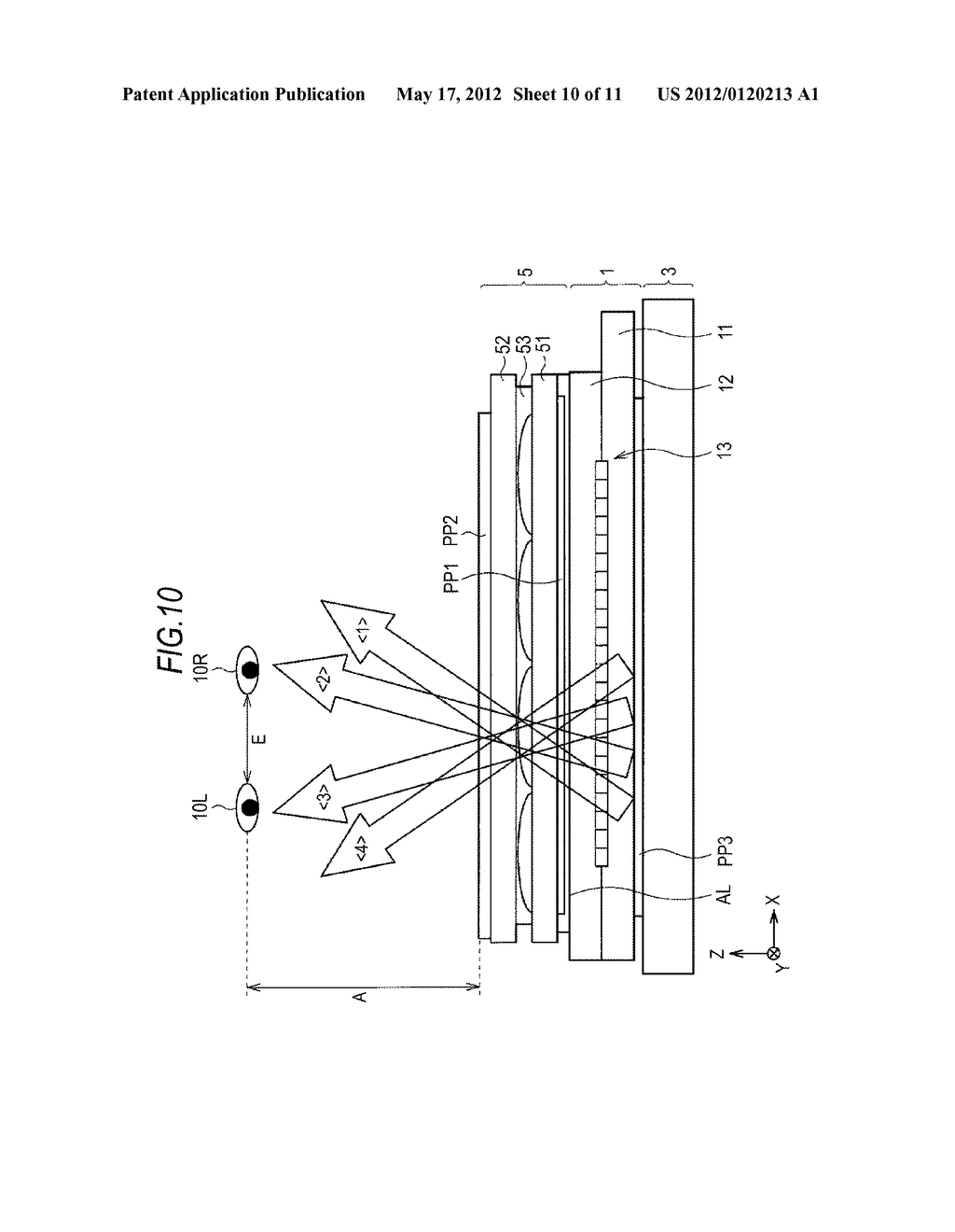 STEREOSCOPIC DISPLAY DEVICE - diagram, schematic, and image 11