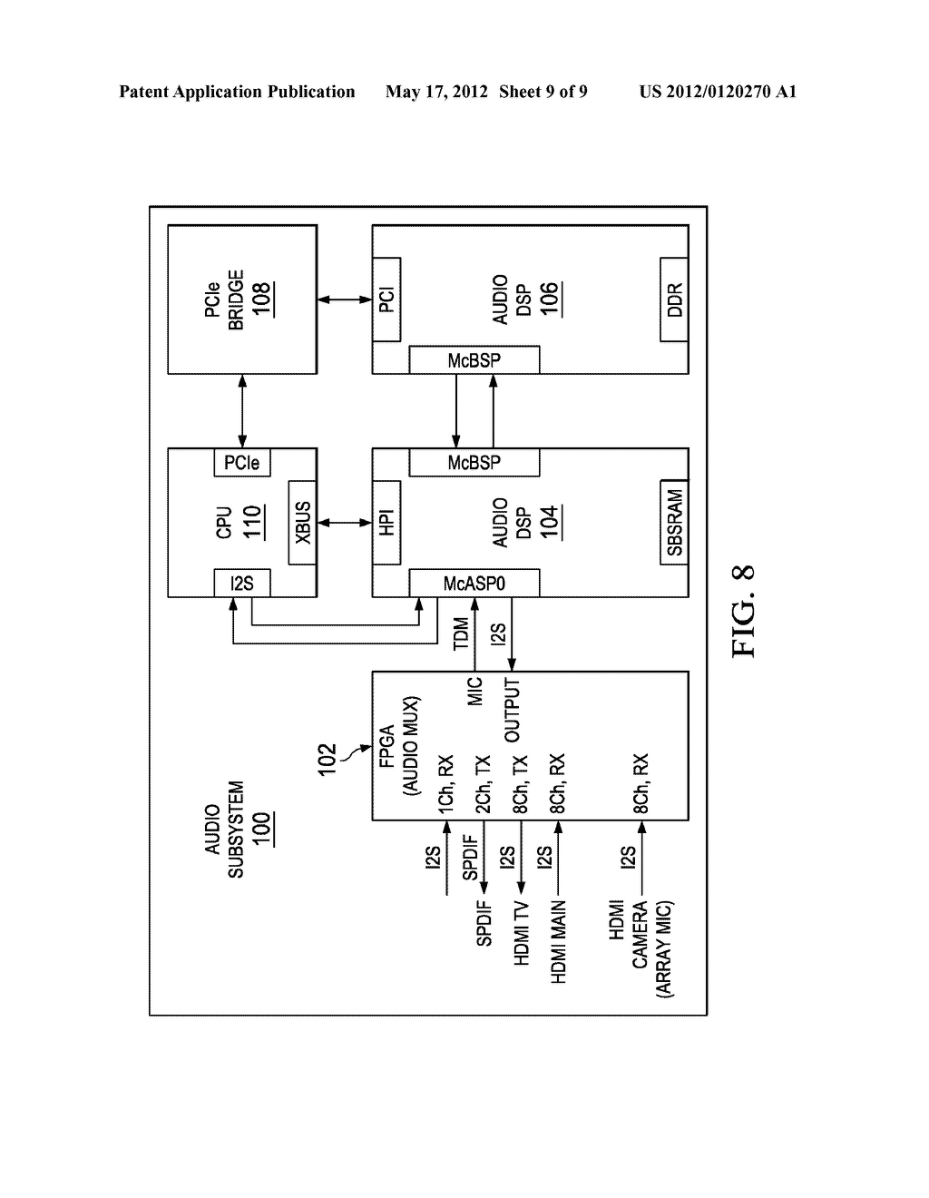 SYSTEM AND METHOD FOR PROVIDING ENHANCED AUDIO IN A VIDEO ENVIRONMENT - diagram, schematic, and image 10