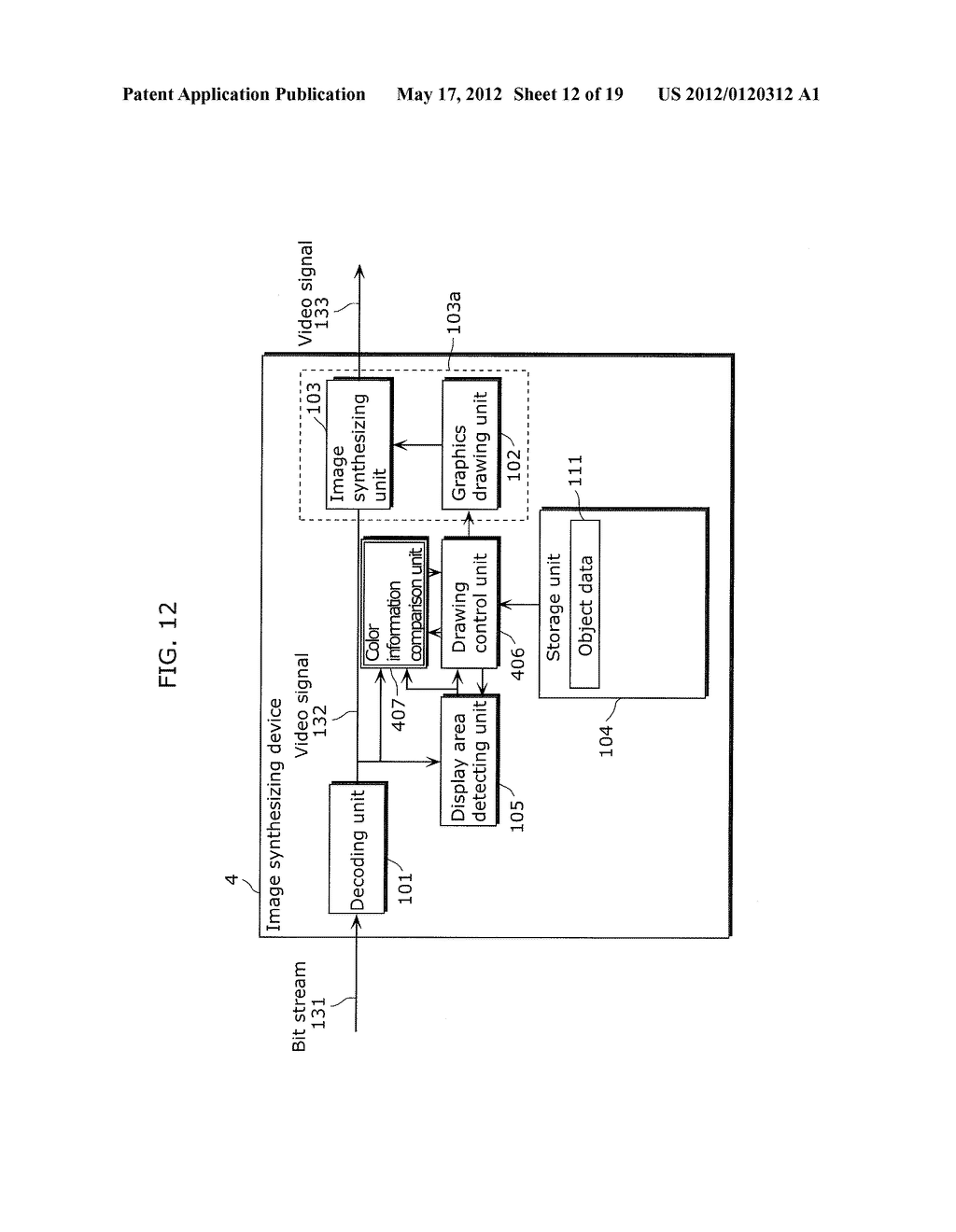 IMAGE SYNTHESIZING DEVICE, CODING DEVICE, PROGRAM, AND RECORDING MEDIUM - diagram, schematic, and image 13