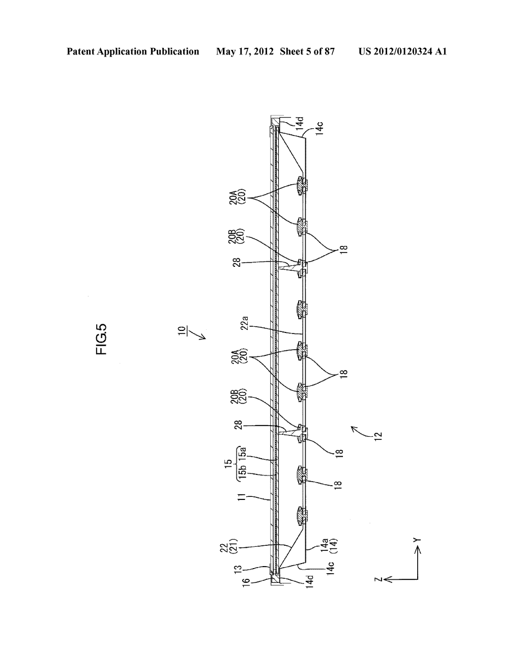 LIGHTING DEVICE, DISPLAY DEVICE AND TELEVISION RECEIVER - diagram, schematic, and image 06