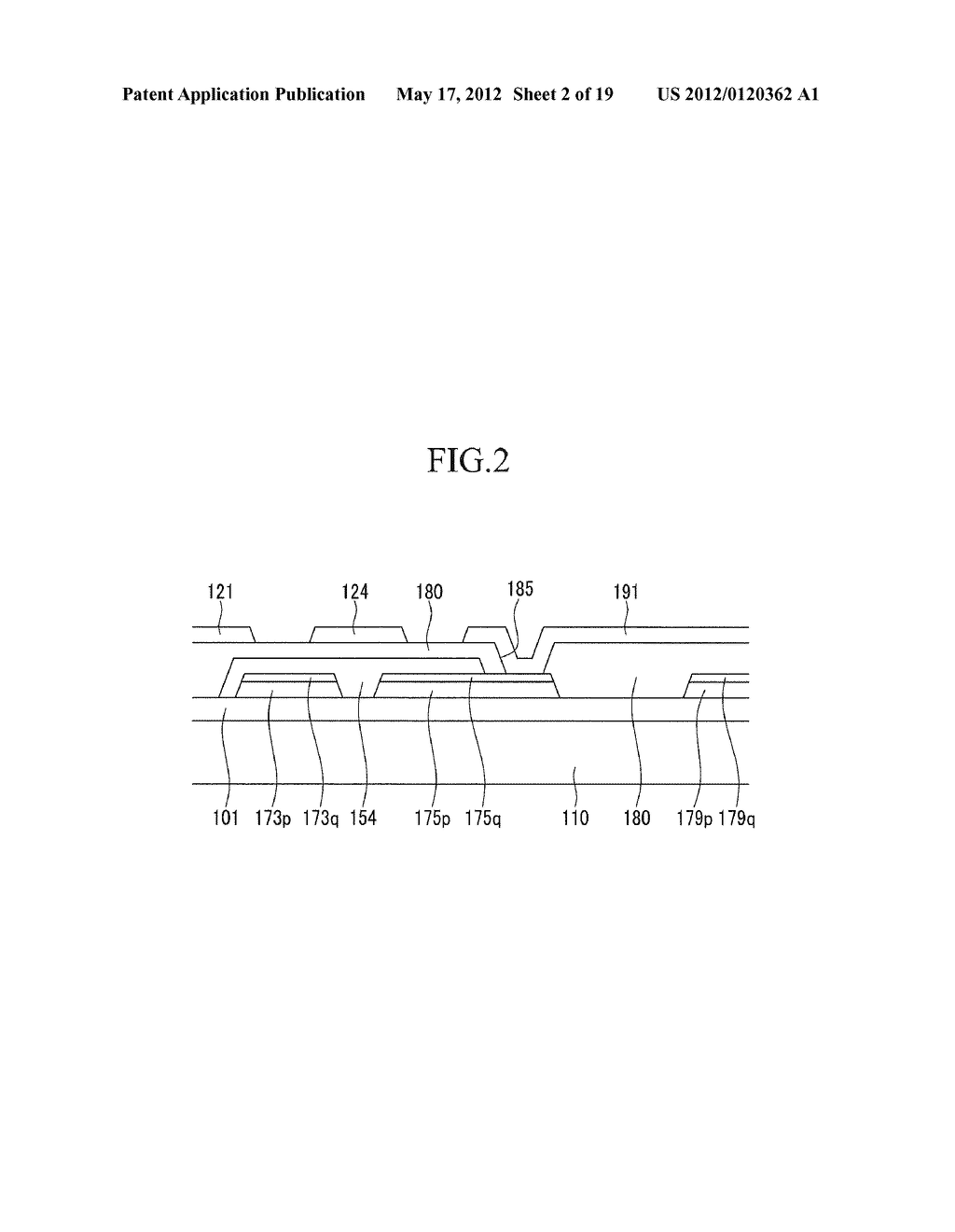 THIN FILM TRANSISTOR ARRAY PANEL AND DISPLAY DEVICE INCLUDING THE SAME,     AND MANUFACTURING METHOD THEREOF - diagram, schematic, and image 03