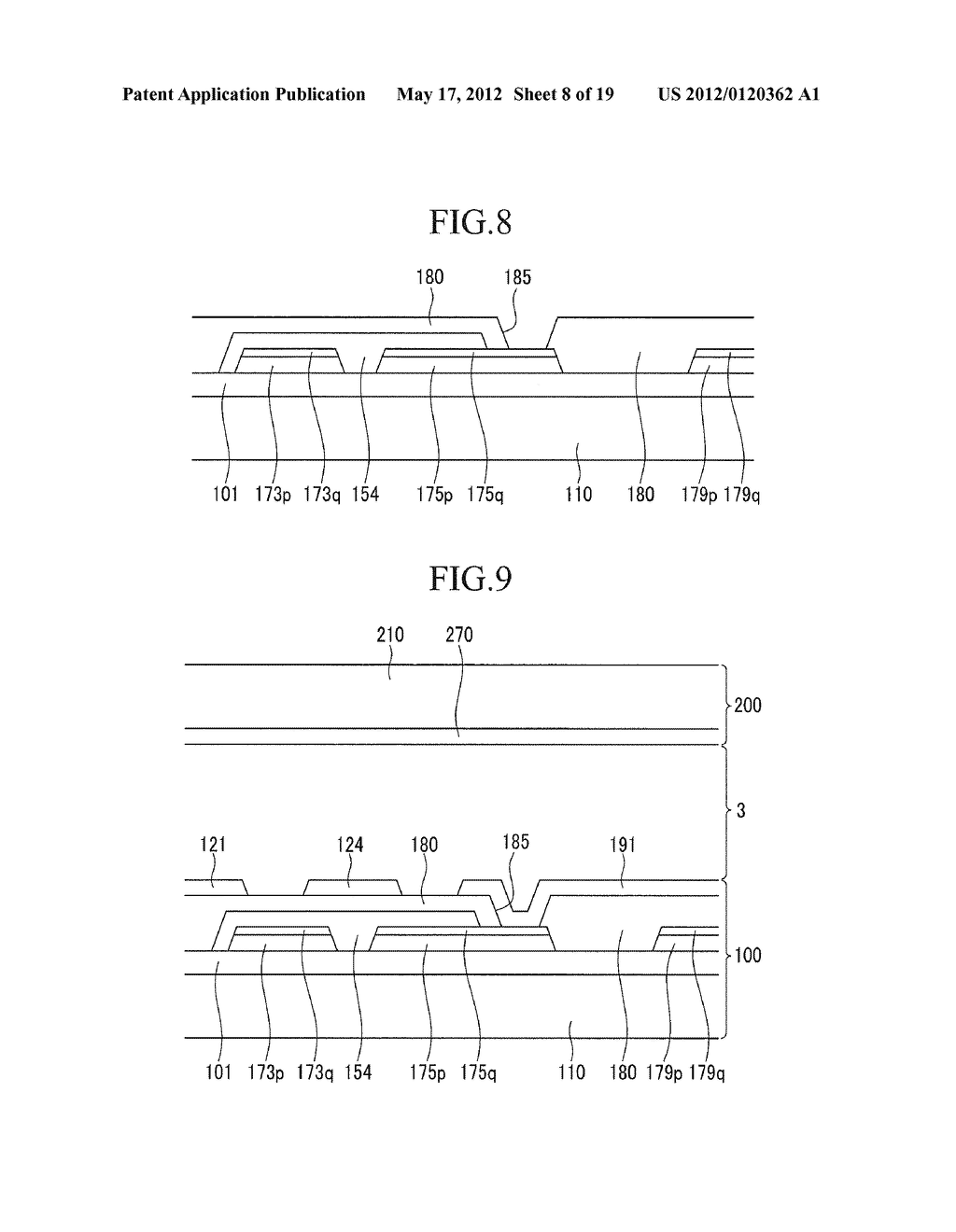 THIN FILM TRANSISTOR ARRAY PANEL AND DISPLAY DEVICE INCLUDING THE SAME,     AND MANUFACTURING METHOD THEREOF - diagram, schematic, and image 09