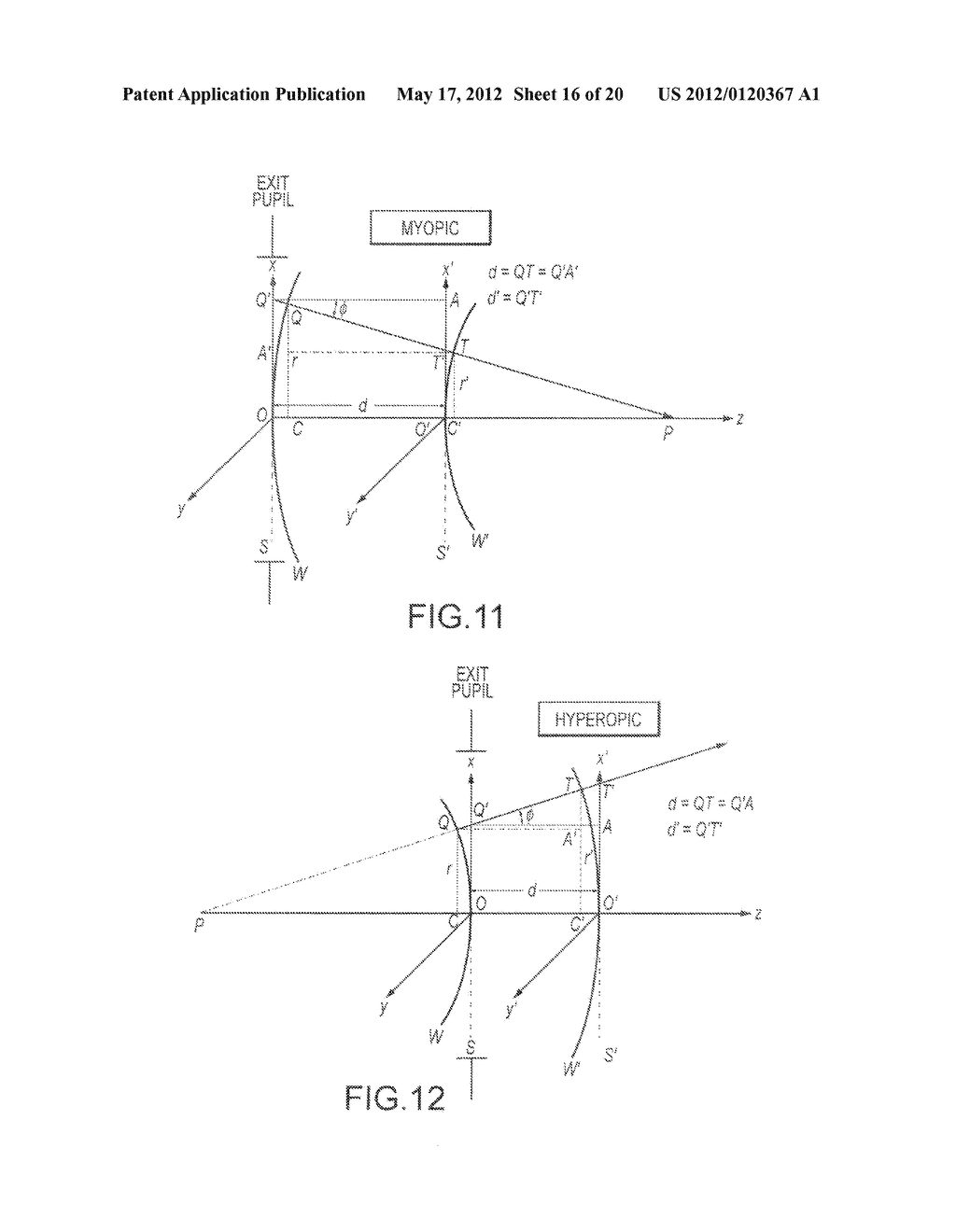 WAVEFRONT PROPAGATION FROM ONE PLANE TO ANOTHER - diagram, schematic, and image 17