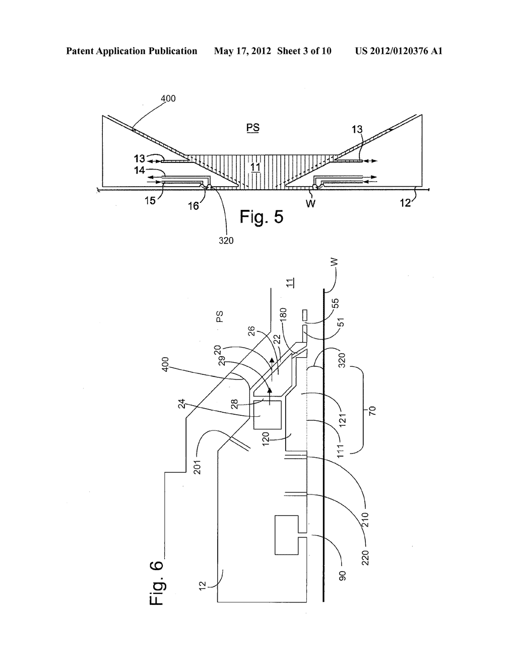 FLUID HANDLING STRUCTURE, A LITHOGRAPHIC APPARATUS AND A DEVICE     MANUFACTURING METHOD - diagram, schematic, and image 04