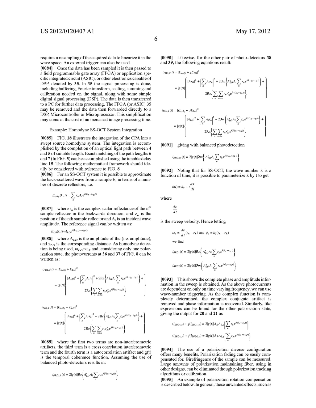 Optical Coherence Tomography System And Method - diagram, schematic, and image 27