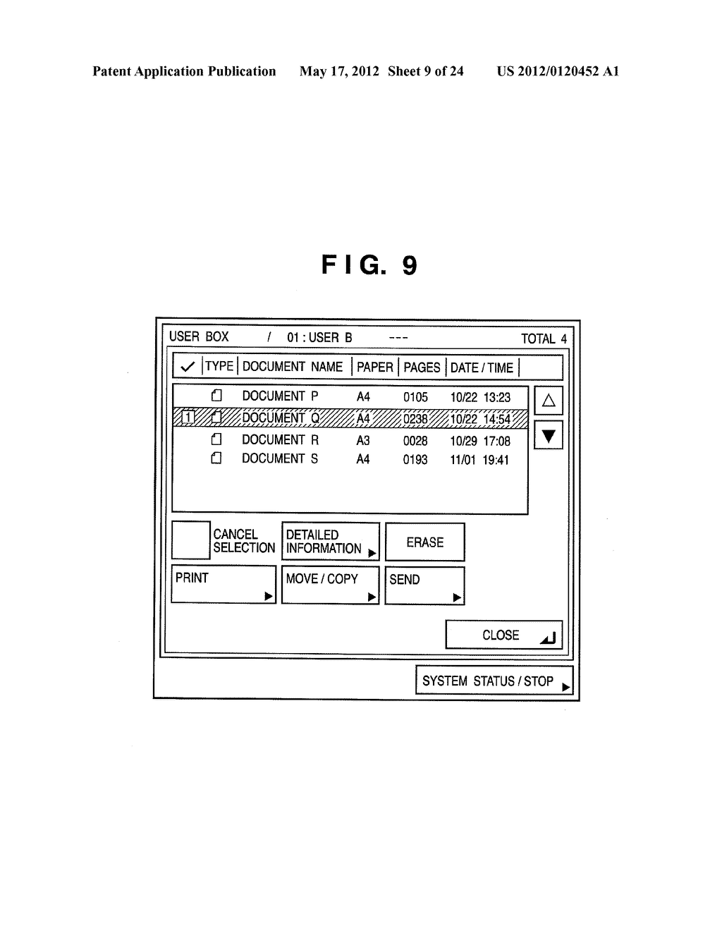 DISPLAYING UNCOMPLETED JOBS IN RESPONSE TO PRINT REQUEST - diagram, schematic, and image 10