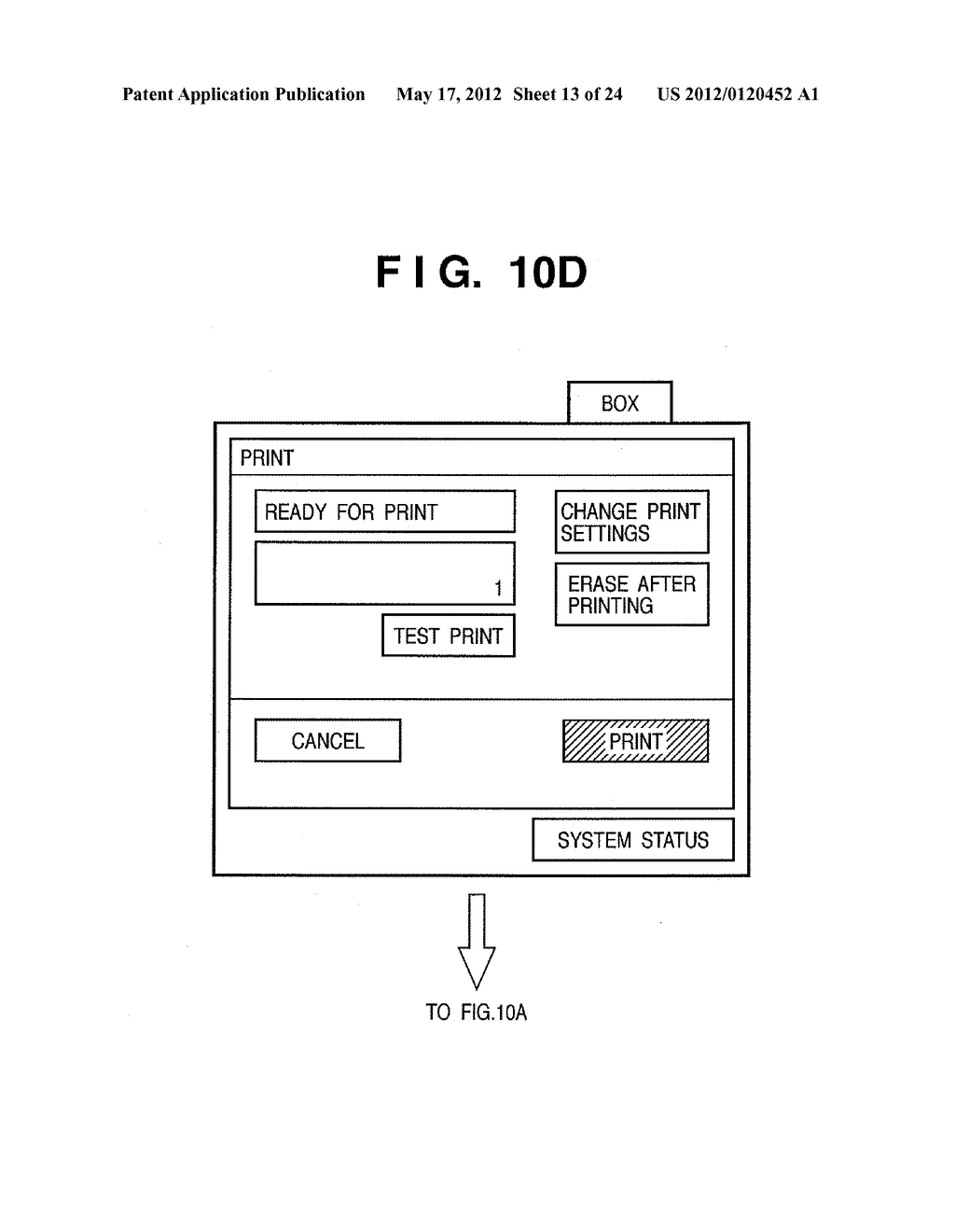 DISPLAYING UNCOMPLETED JOBS IN RESPONSE TO PRINT REQUEST - diagram, schematic, and image 14