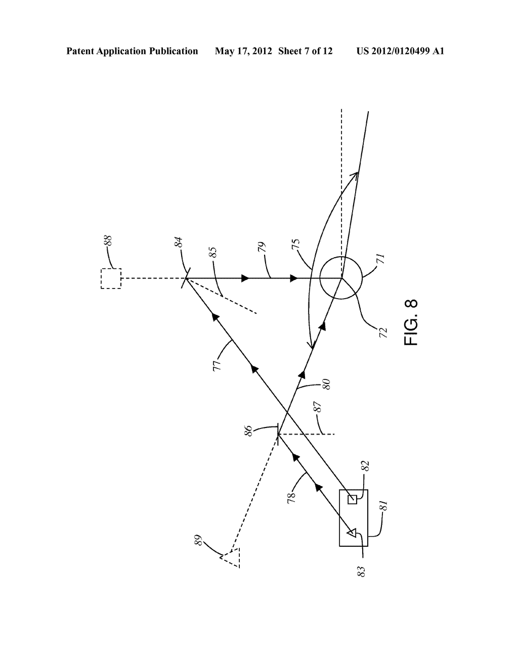 HEAD-MOUNTED DISPLAY APPARATUS EMPLOYING ONE OR MORE REFLECTIVE OPTICAL     SURFACES - diagram, schematic, and image 08