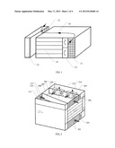 HORIZONTAL SUBRACK AND COMMUNICATION CABINET diagram and image