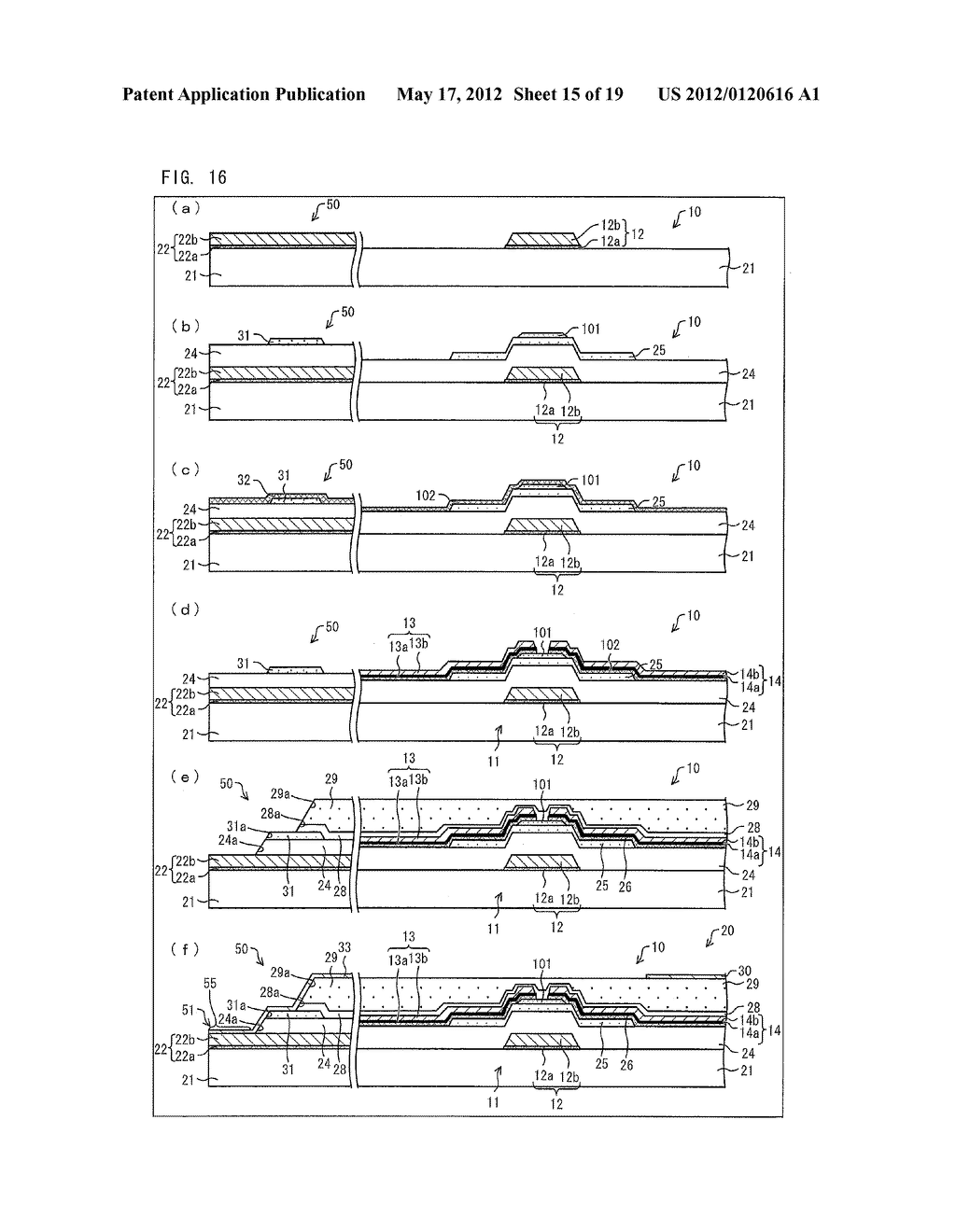 WIRING BOARD, METHOD FOR MANUFACTURING SAME, DISPLAY PANEL, AND DISPLAY     DEVICE - diagram, schematic, and image 16