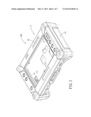 WATERPROOF ELEMENT AND ELECTRONIC DEVICE HAVING THE WATERPROOF ELEMENT diagram and image