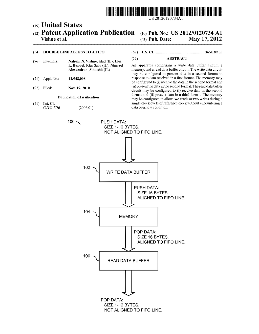 DOUBLE LINE ACCESS TO A  FIFO - diagram, schematic, and image 01