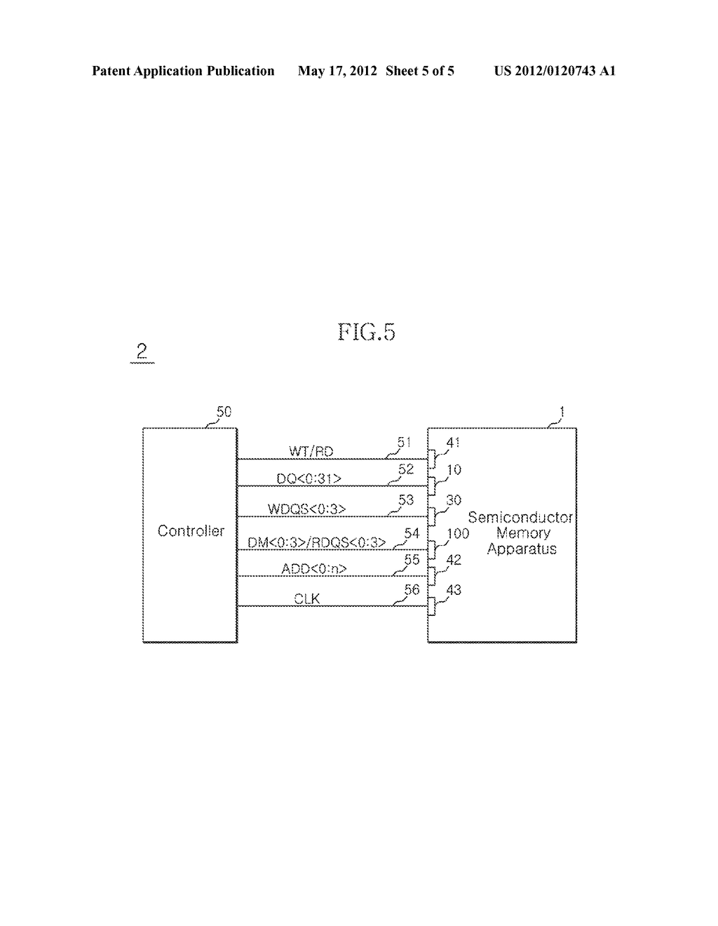 SEMICONDUCTOR MEMORY APPARATUS AND SEMICONDUCTOR SYSTEM INCLUDING THE SAME - diagram, schematic, and image 06