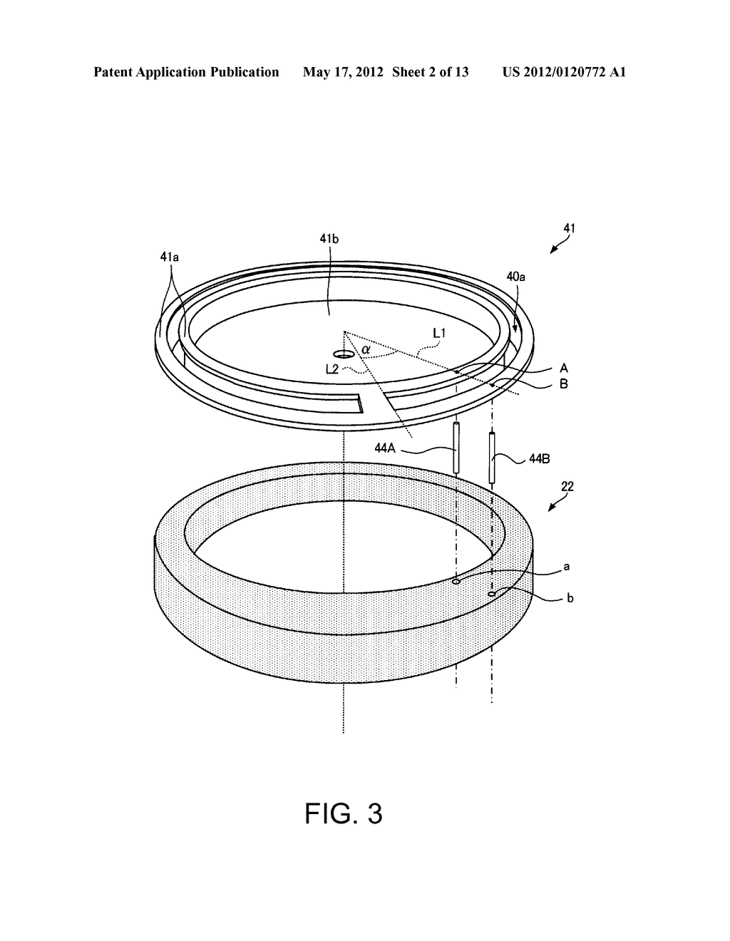 Electronic Timepiece with Internal Antenna - diagram, schematic, and image 03