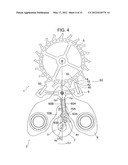 Anchor escapement and mechanical watch having the same diagram and image