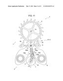 Anchor escapement and mechanical watch having the same diagram and image