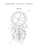 Anchor escapement and mechanical watch having the same diagram and image