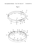 DEVICE FOR LOCKING A TIMEPIECE MOVEMENT diagram and image