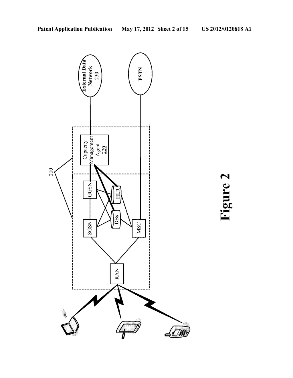 Bandwidth Modification for Transparent Capacity Management in a Carrier     Network - diagram, schematic, and image 03