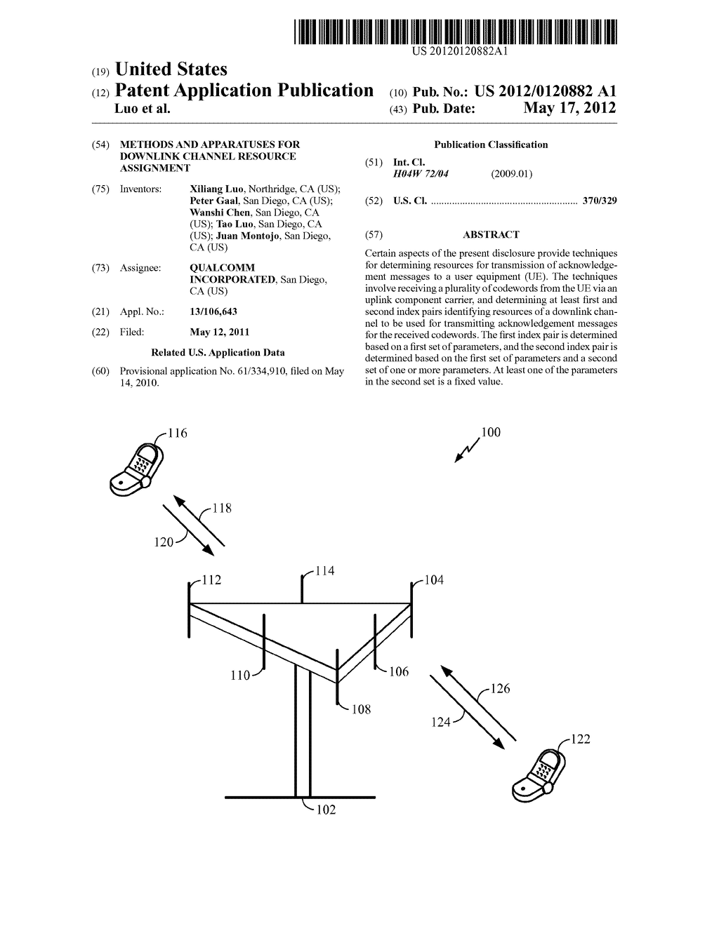 METHODS AND APPARATUSES FOR DOWNLINK CHANNEL RESOURCE ASSIGNMENT - diagram, schematic, and image 01