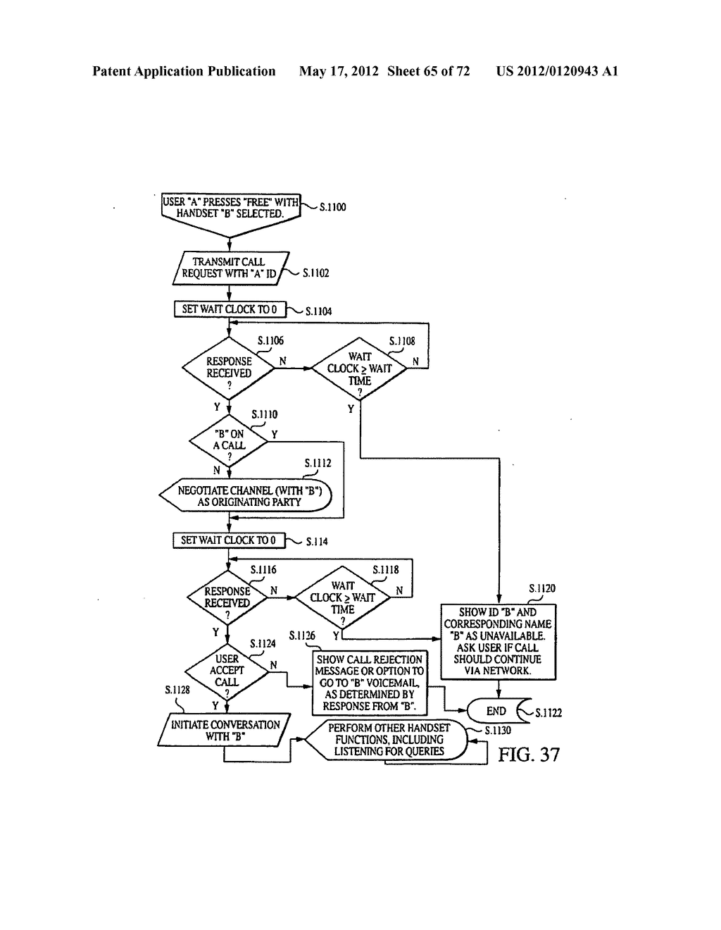 ENHANCED WIRELESS HANDSET, INCLUDING DIRECT HANDSET-TO-HANDSET     COMMUNICATION MODE - diagram, schematic, and image 66