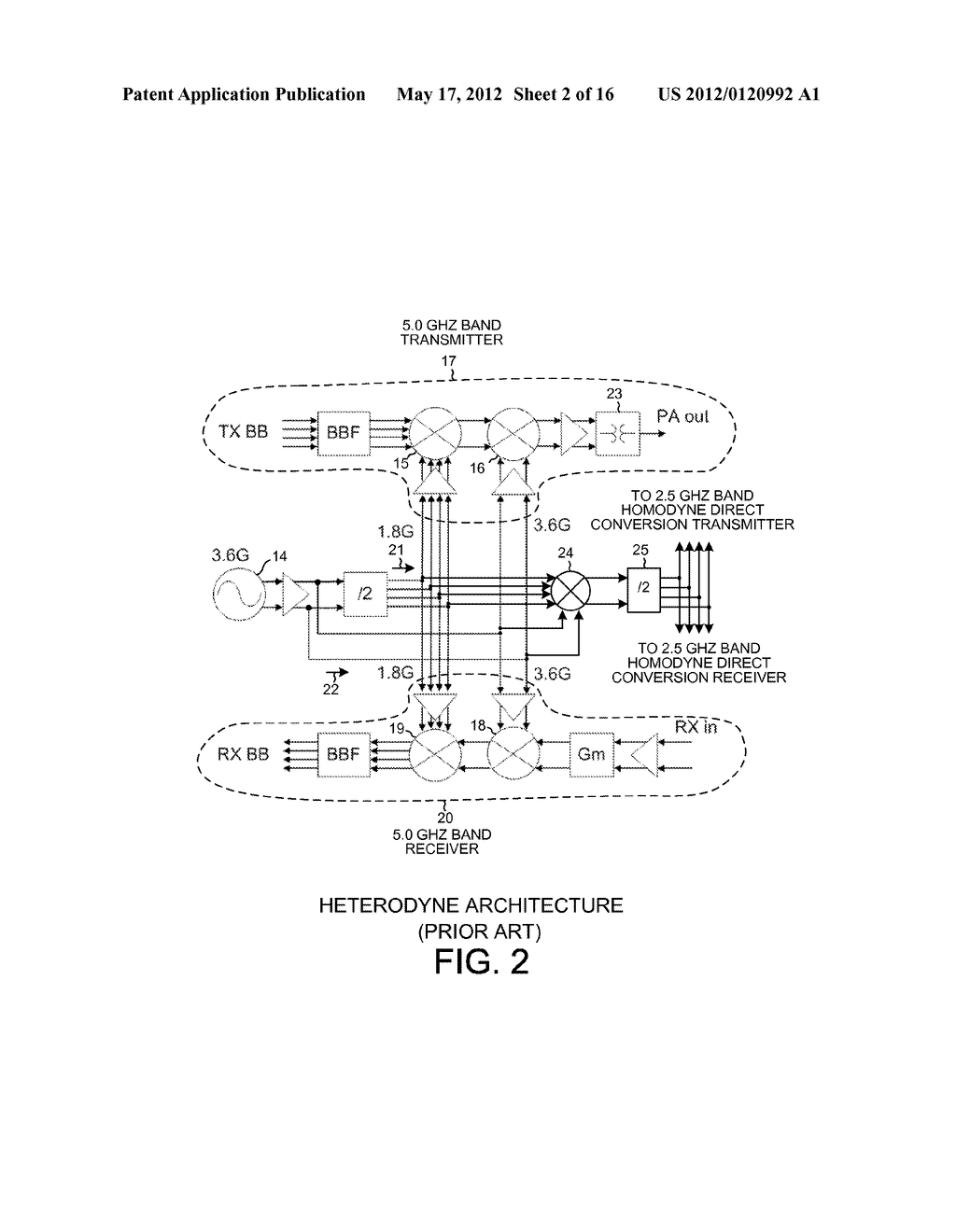 LO GENERATION AND DISTRIBUTION IN A MULTI-BAND TRANSCEIVER - diagram, schematic, and image 03