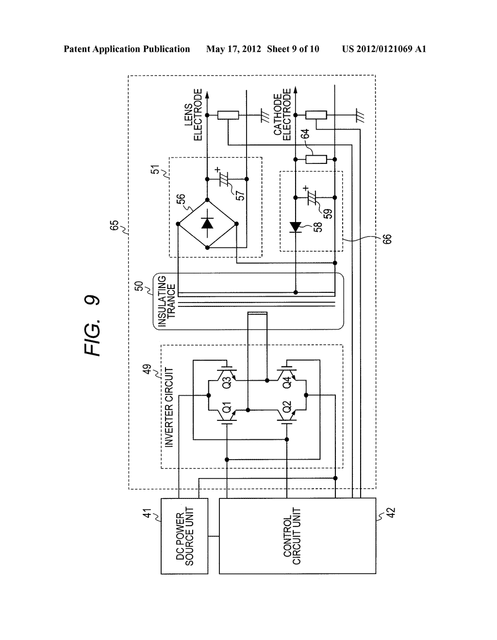 X-RAY GENERATING APPARATUS AND METHOD OF DRIVING X-RAY TUBE - diagram, schematic, and image 10