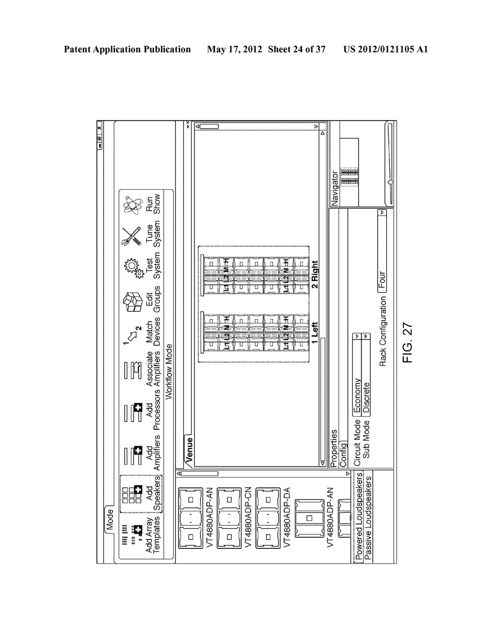 SYSTEM FOR NETWORKED ROUTING OF AUDIO IN A LIVE SOUND SYSTEM - diagram, schematic, and image 25