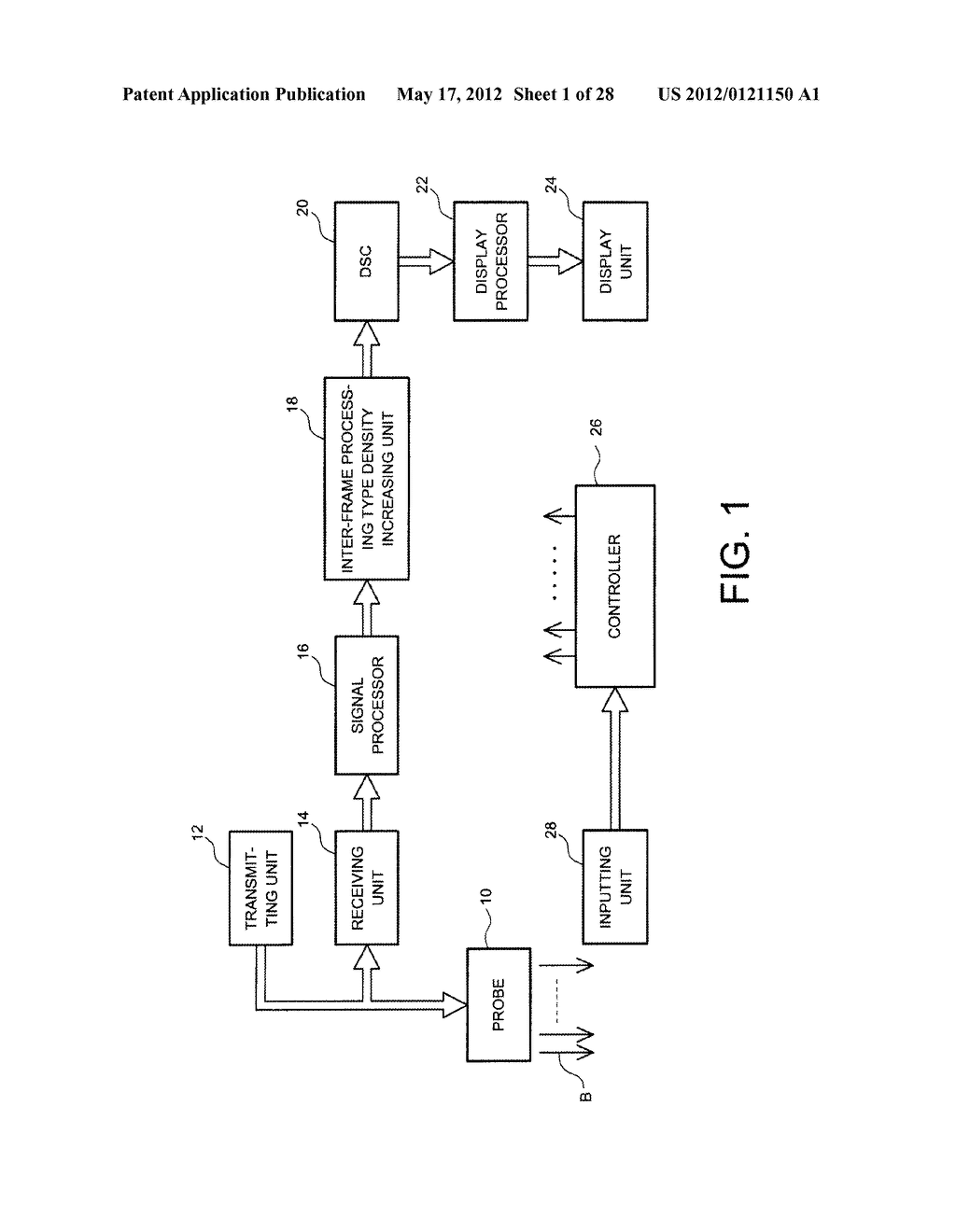 ULTRASONIC IMAGE PROCESSING APPARATUS - diagram, schematic, and image 02