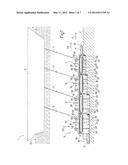 METHOD AND SYSTEM FOR LAYING UNDERGROUND A CONTINUOUS ELONGATED MEMBER IN     A BED OF A BODY OF WATER diagram and image