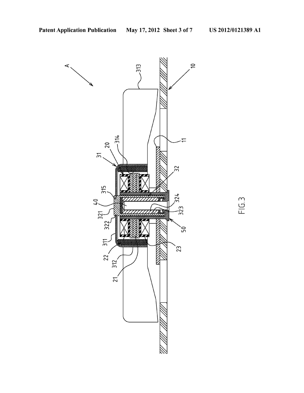 COMPACT AND STRENGTHENED ROTOR ASSEMBLY OF A RADIATOR FAN - diagram, schematic, and image 04