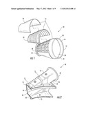 TURBINE TRANSITION COMPONENT FORMED FROM A TWO SECTION, AIR-COOLED     MULTI-LAYER OUTER PANEL FOR USE IN A GAS TURBINE ENGINE diagram and image