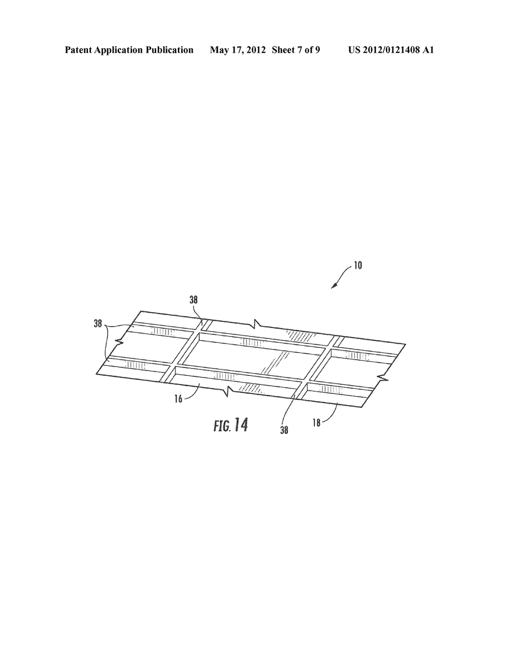 TURBINE TRANSITION COMPONENT FORMED FROM A TWO SECTION, AIR-COOLED     MULTI-LAYER OUTER PANEL FOR USE IN A GAS TURBINE ENGINE - diagram, schematic, and image 08