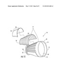 TURBINE TRANSITION COMPONENT FORMED FROM A TWO SECTION, AIR-COOLED     MULTI-LAYER OUTER PANEL FOR USE IN A GAS TURBINE ENGINE diagram and image