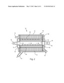 BLOOD PROCESSING UNIT WITH CIRCUMFERENTIAL BLOOD FLOW diagram and image